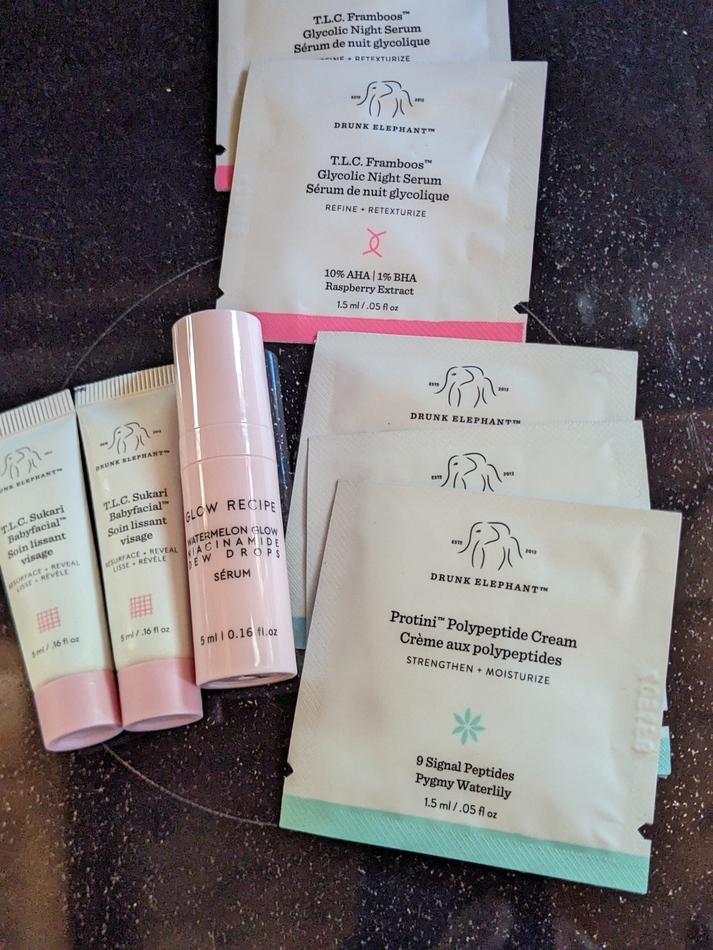 Drunk Elephant Skincare Sample Set - Pink & White - Picture 2 of 2